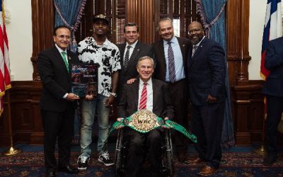 The WBC and TDLR visit Texas Governor Greg Abbott
