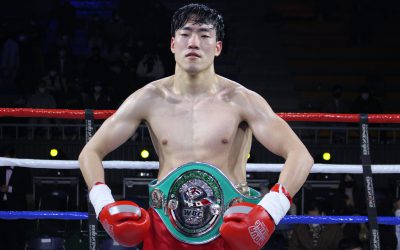 MIN HO JUNG CONTINUES TO SHINE AS A PROFESSIONAL BOXER