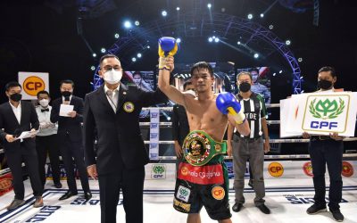 KONGFAH RETAINS HIS TITLE AT RANGSIT STADIUM IN THAILAND