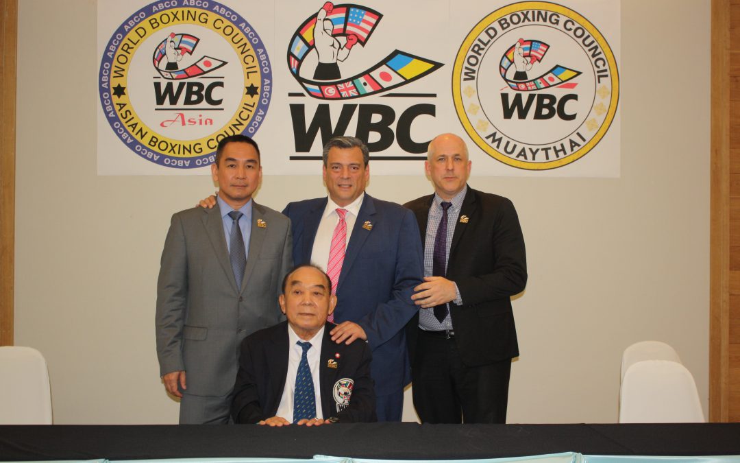 A CHANGING OF THE GUARD AT THE WBC ASIAN BOXING COUNCIL