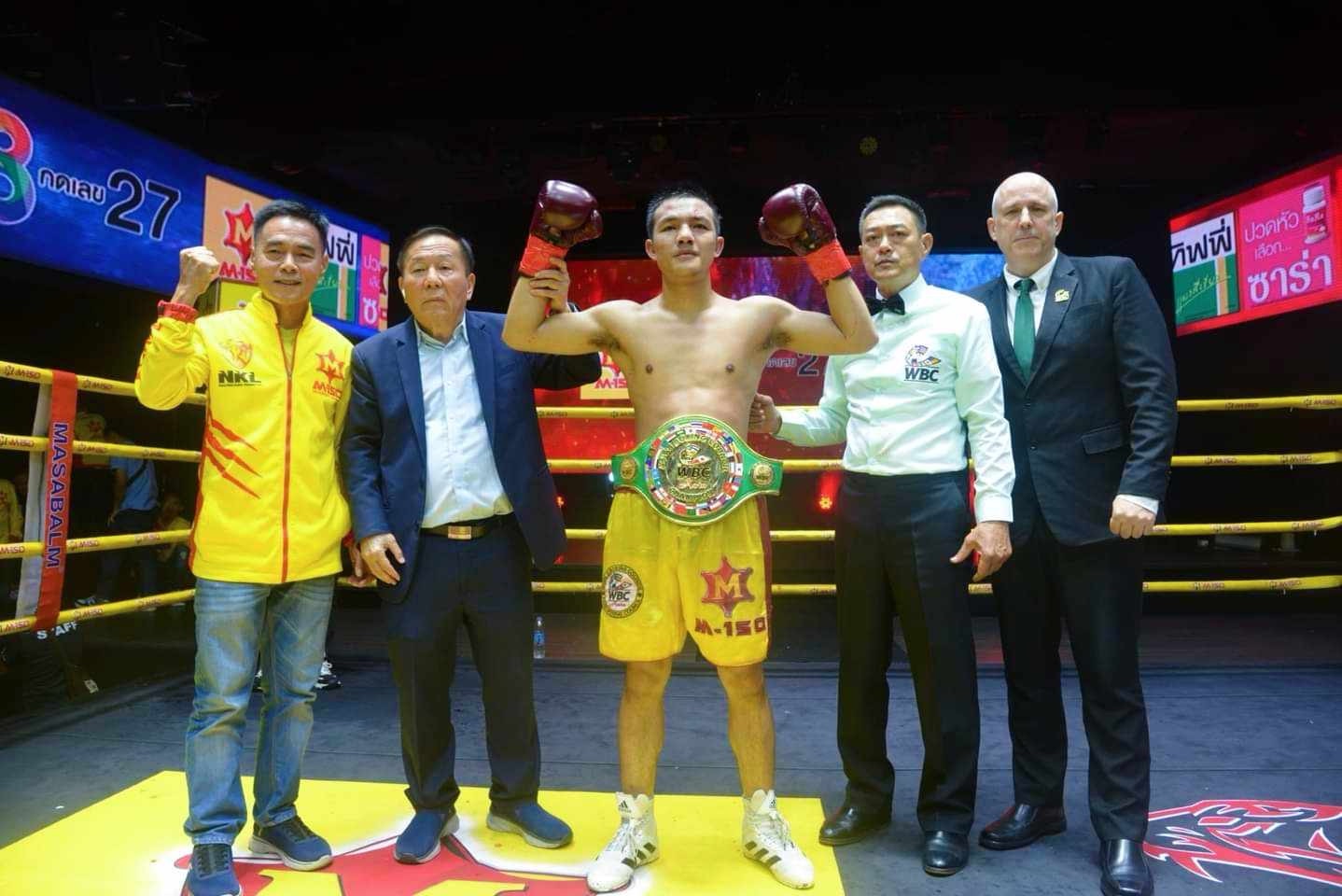 Pongsaphon Panyakum Retains WBC Asia Super-Bantamweight Title in Bangkok