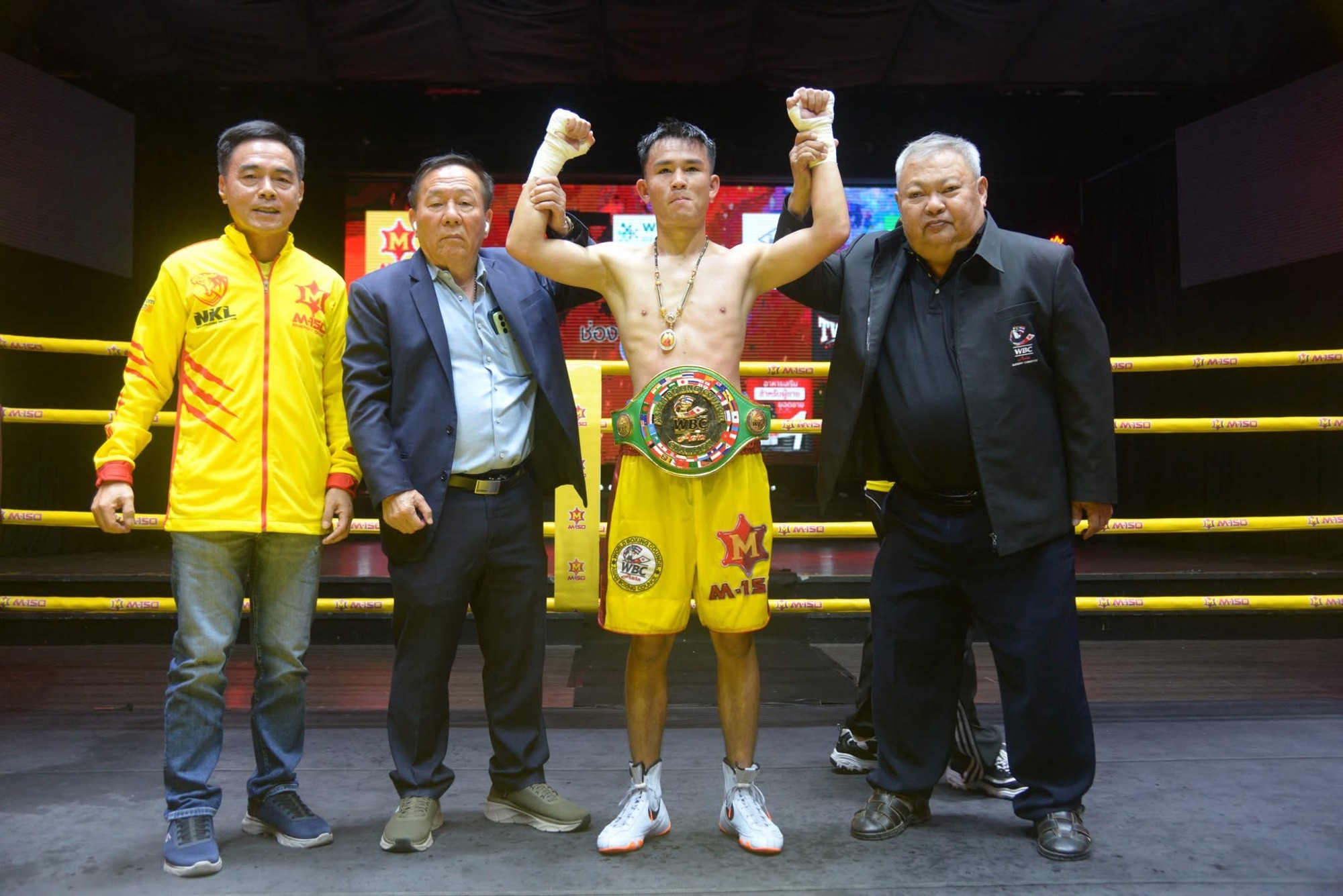 Thananchai Charunphak Crowned WBC Asia Flyweight Champion in Bangkok
