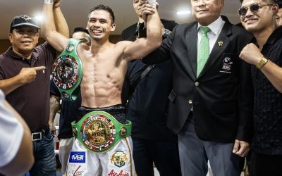 Aiman Abu Bakar Edges Close Battle to Claim WBC Asia Super-Featherweight Title in Manila