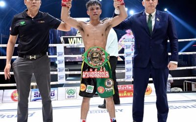 Petch CPF Captures WBC Asia Silver Bantamweight Title at Rangsit Stadium